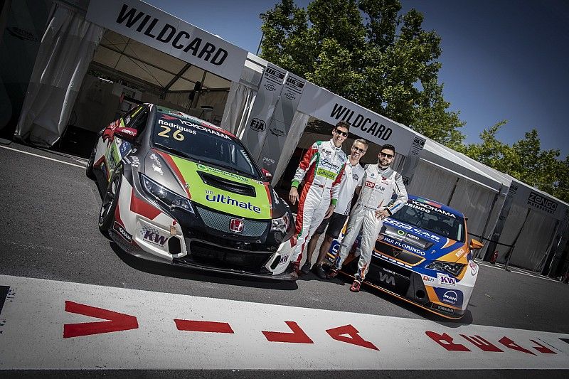 José Fernando A. Rodrigues, Target Competition Honda Civic TCR, Tiago Monteiro, Boutsen Ginion Racing Honda Civic Type R TCR, Rui Edgar Macedo Florindo, Veloso Motorsport Cupra TCR