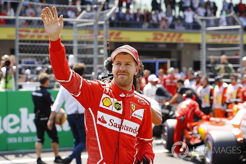 Sebastian Vettel élu "Pilote du Jour" du GP du Mexique 2017