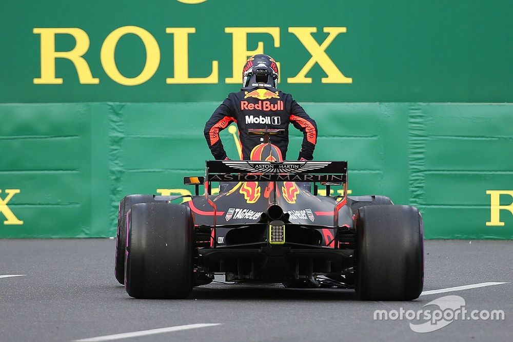 Race retiree Daniel Ricciardo, Red Bull Racing RB14