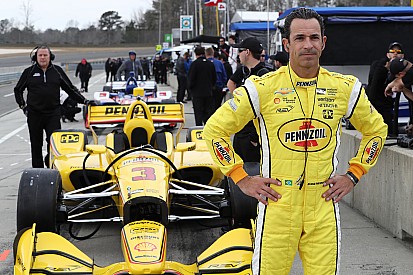 Newgarden tops first Barber test session, Castroneves stars on return