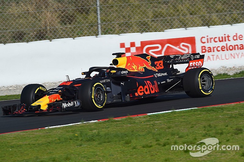 Verstappen direct op eerste testdag in actie voor Red Bull-Honda