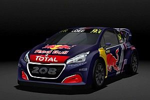 Peugeot unveils 2018 WRX car, retains Hansen brothers