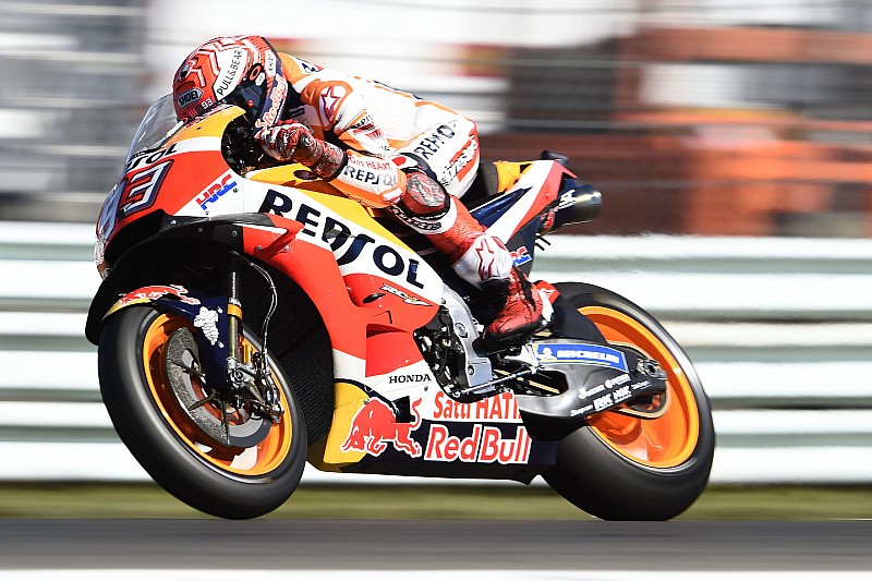 Márquez también domina el warm up en Assen