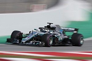 Test Barcellona, Giorno 2, Ore 13: pochi millesimi tra Bottas e Giovinazzi