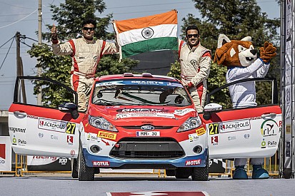 Ghosh victorious on European Rally Championship debut in Greece