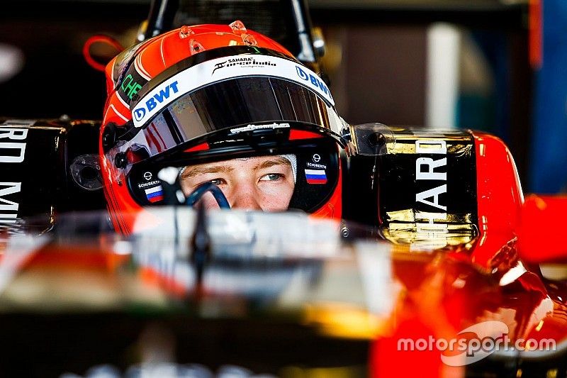Мазепин показал третье время финального дня тестов GP3