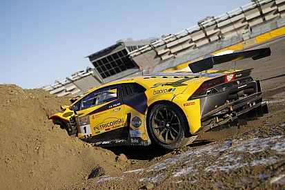 Fotogallery: la Lamborghini di Palma dopo il botto del Motor Show