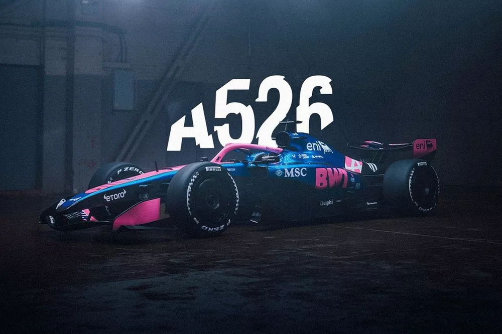Alpine livery