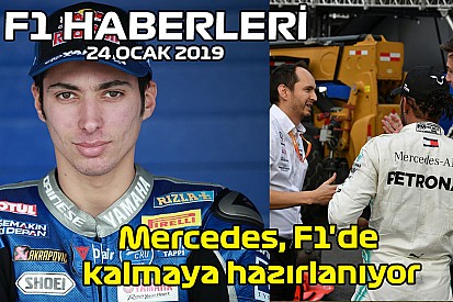 Video: Mercedes, F1'de kalmaya hazırlanıyor - 24 Ocak Cuma F1 ve Motor Sporları Haberleri