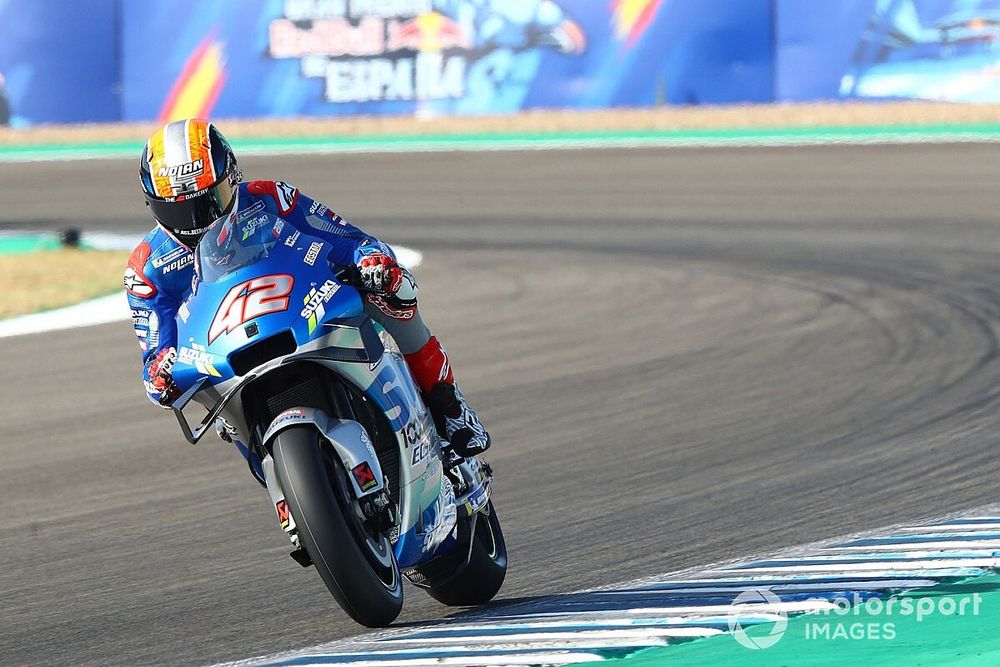 Rins endures "painful day" at Jerez on MotoGP return