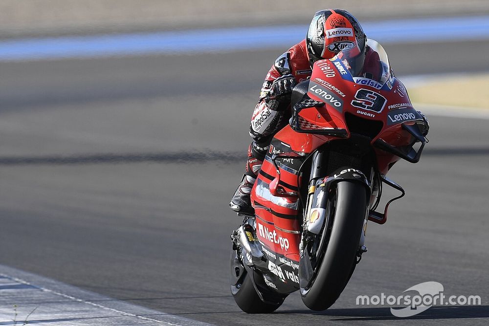Petrucci: “Non riesco a fermare né a girare la moto”