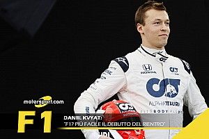 Video, Kvyat: "F1? Più facile esordire che rientrare"