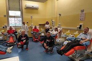 Lo staff del Mugello dona il sangue per l'emergenza Coronavirus