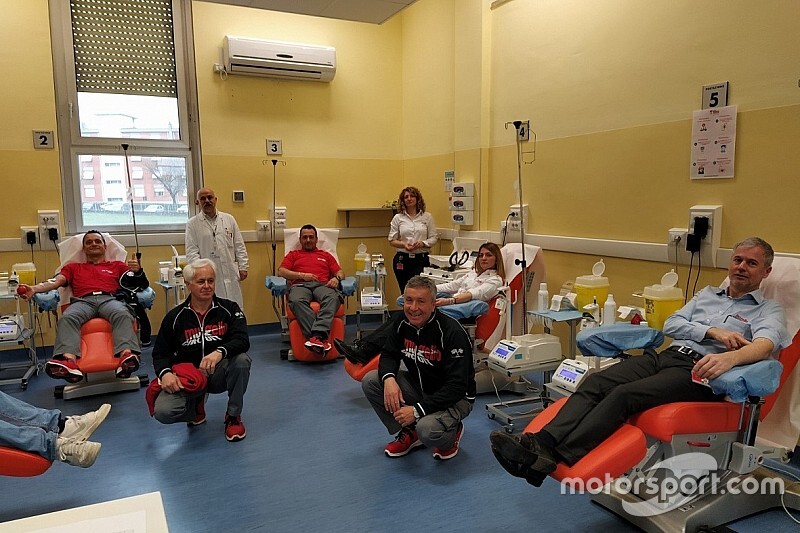 Lo staff del Mugello dona il sangue per l'emergenza Coronavirus