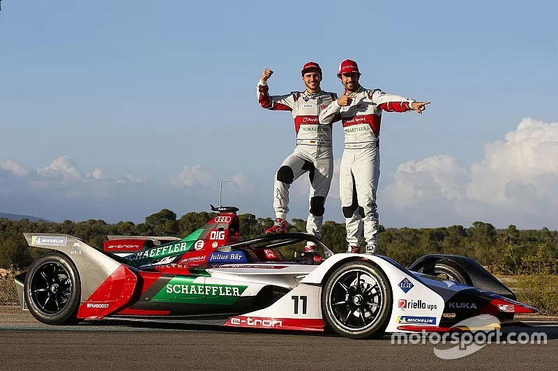 Daniel Abt, Lucas di Grassi, Audi Sport ABT Schaeffler Audi e-tron FE05
