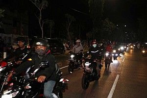 Ratusan bikers ramaikan riding malam Suzuki Special Day
