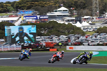 Mit Slicks im Regen auf Phillip Island: "Angst" und "dicke Eier"