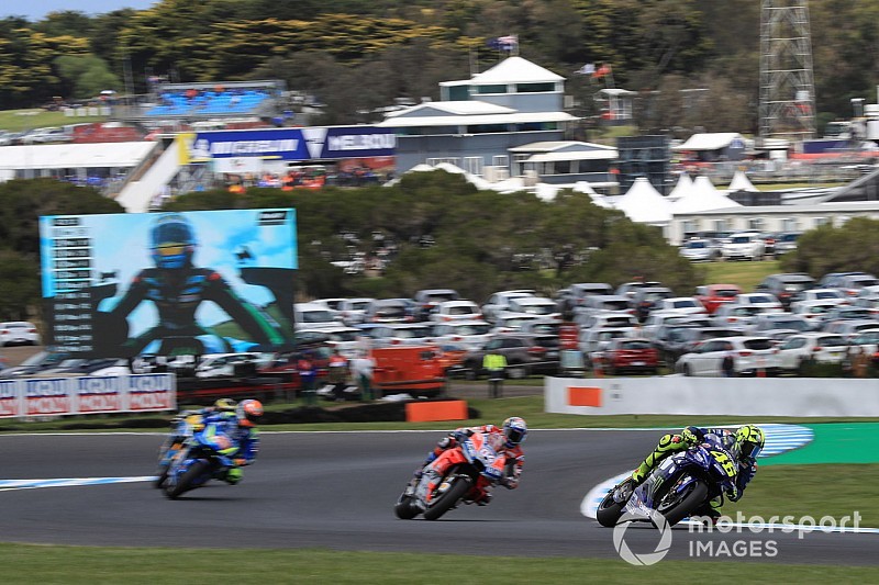 Mit Slicks im Regen auf Phillip Island: "Angst" und "dicke Eier"
