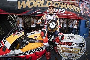 Fotogallery MotoGP: Marc Marquez festeggia l'ottavo Mondiale