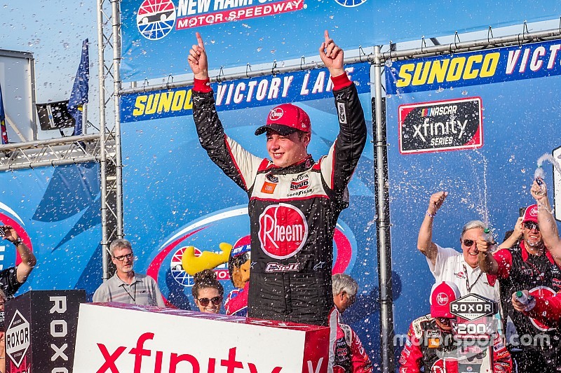 Christopher Bell cruises to New Hampshire Xfinity win over Custer