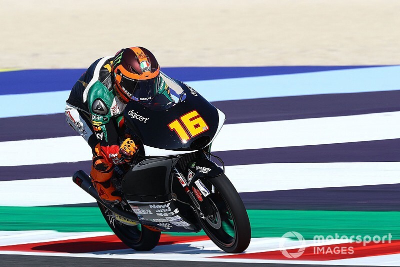 Moto3, Aragon, Libere 2: bella zampata di Migno, terzo Arbolino