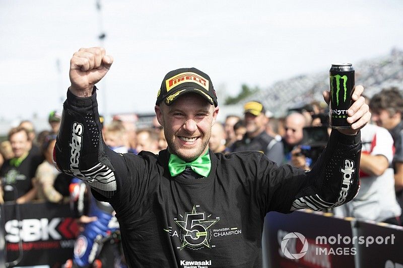 Jonathan Rea, Kawasaki Racing Team celebra su quinto título mundial