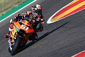 Acosta zegeviert in Moto2-race Aragon, Bendsneyder pakt een punt