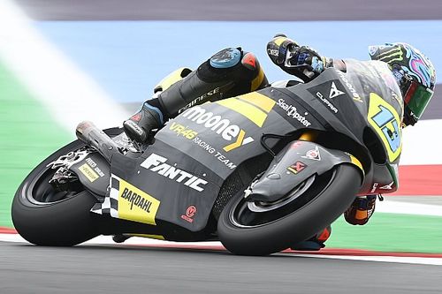 Moto2 | Vietti in pole con caduta a Misano, Ogura 8°
