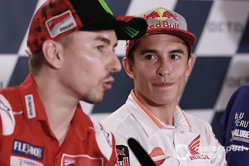 Lorenzo: "Dankbaar dat Marquez me naar Honda laat komen"