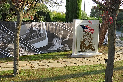 GALERÍA: el monumento en memoria de Nicky Hayden
