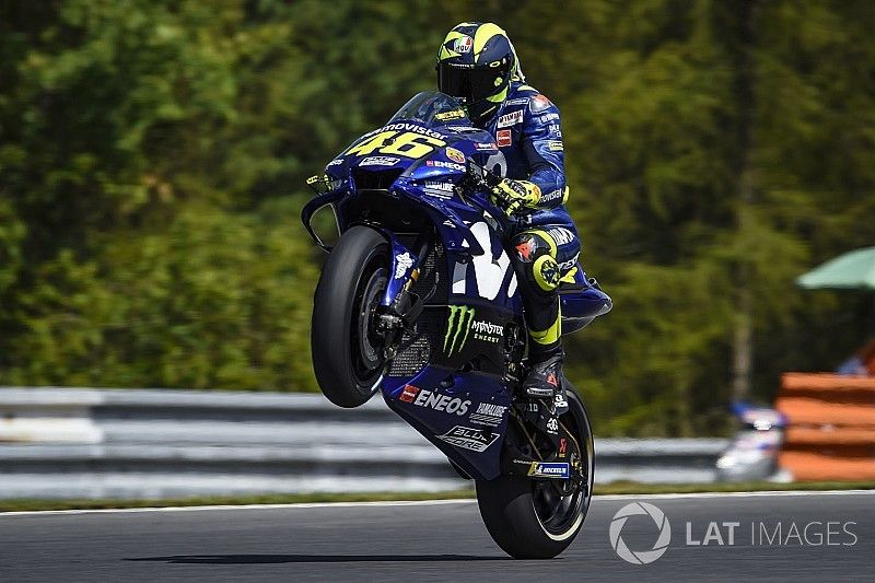 Rossi emerge con fuerza en el tercer libre en Brno; Viñales, a la Q1