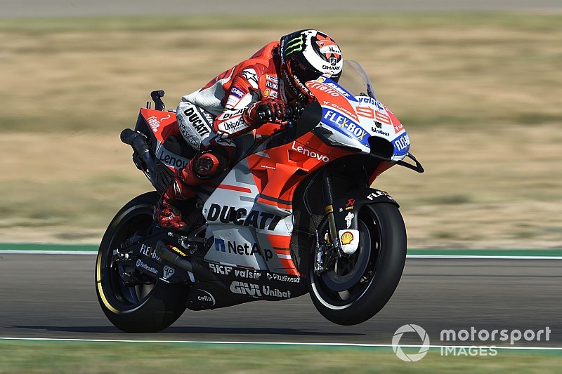 MotoGP in Aragon: Jorge Lorenzo erobert Pole – Valentino Rossi nur 18.