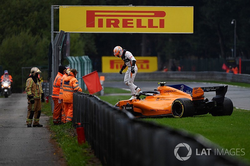 Formel 1 Belgien 2018: McLaren-Spielchen enden mit Crash