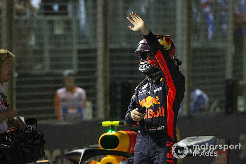 Max Verstappen elegido "Piloto del día" del GP de Singapur