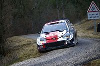 Monte Carlo WRC: Evans takes lead as Ogier suffers puncture
