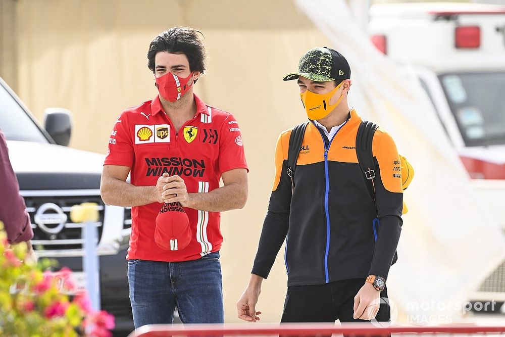 Sainz tips F1 rivals Norris and McLaren to shine in Baku