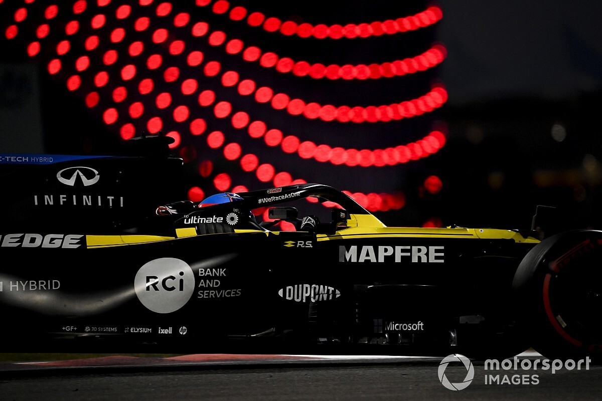 Las fotos del test de Abu Dhabi, fin de la F1 2020, con Alonso