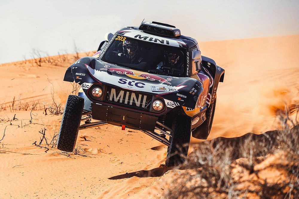 Carlos Sainz, Lucas Cruz, Mini John Cooper Works Buggy