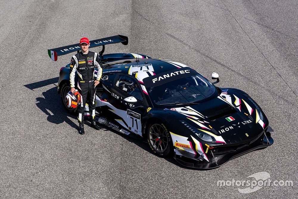 Ilott a GT World Challenge-ben indul idén egy Ferrarival