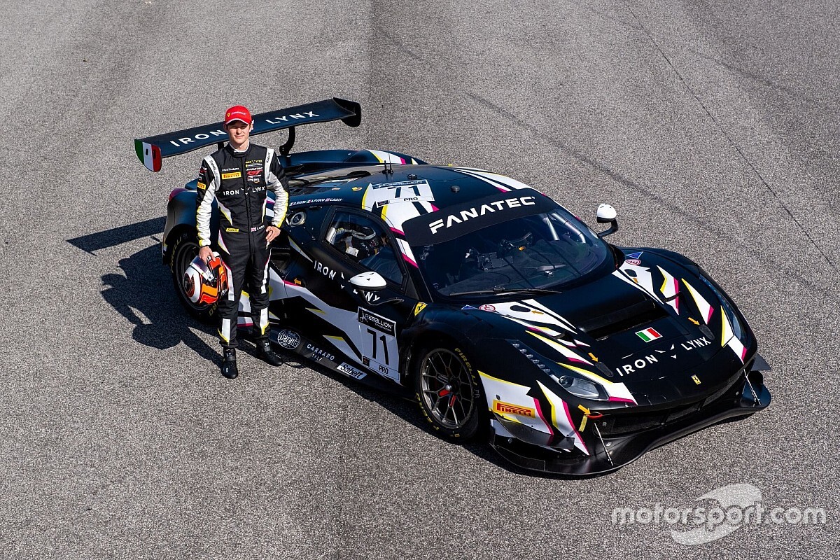 Ilott a GT World Challenge-ben indul idén egy Ferrarival