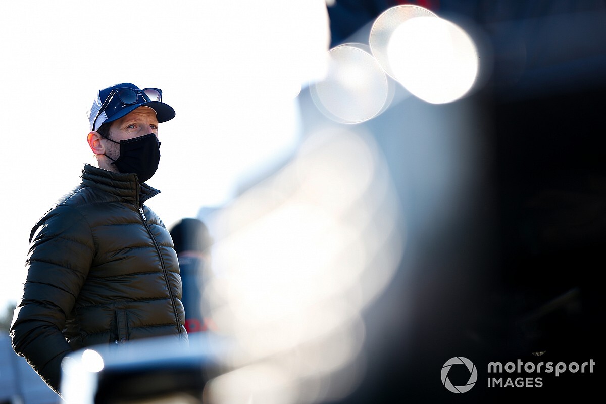Grosjean son F1 sürüşü için koltuk ayarı yaptırmış