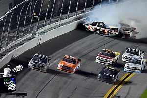 Ben Rhodes claims victory in chaotic Truck opener