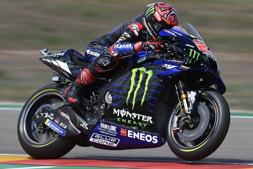 Quartararo lidera el FP3 y Márquez vuelve a caerse