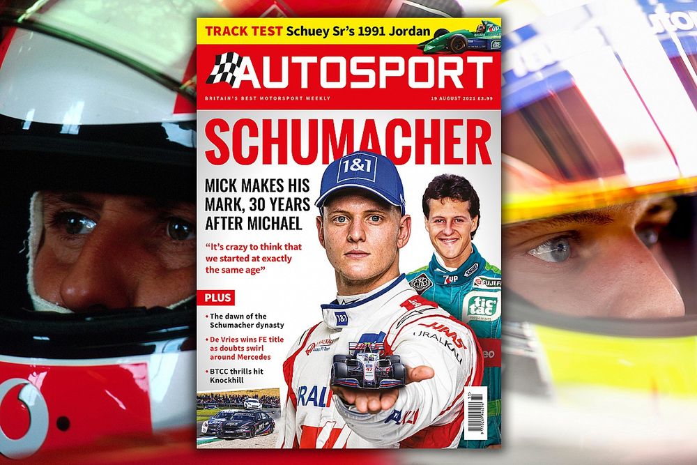 Magazine: Schumacher special, Jordan 191 track test and FE finale