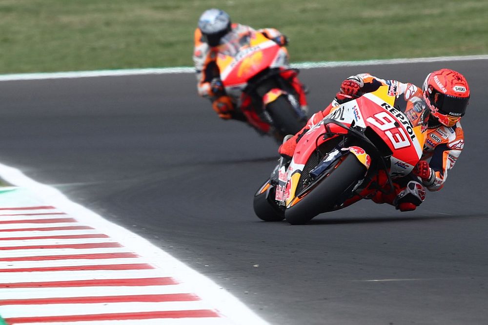 Положение в общем зачете MotoGP после Гран При Сан-Марино