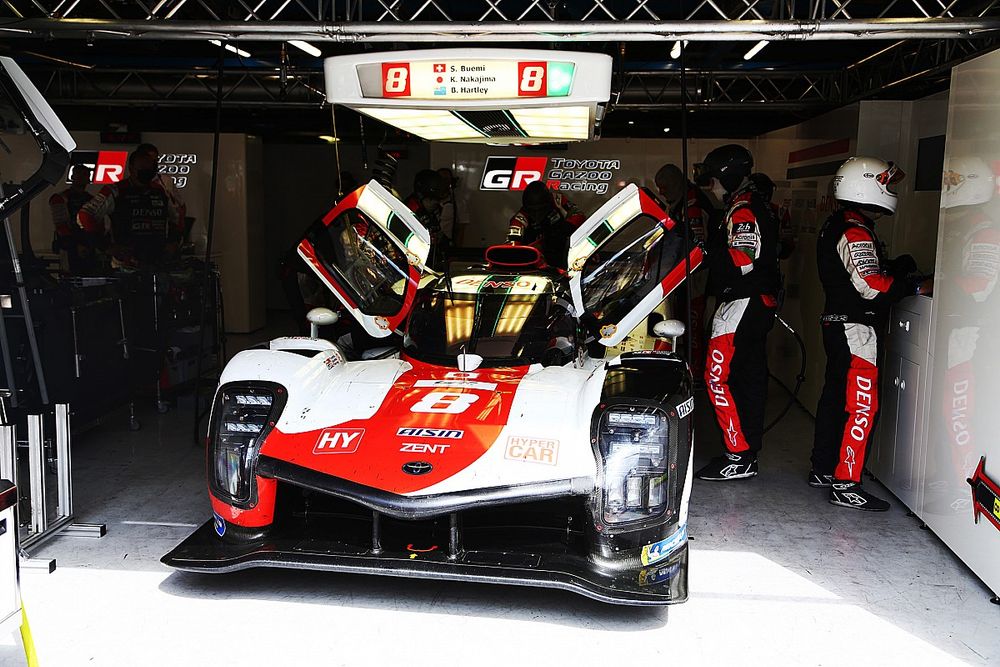 #8 Toyota Gazoo Racing Toyota GR010 - Hybrid: Sebastien Buemi, Kazuki Nakajima, Brendon Hartley 