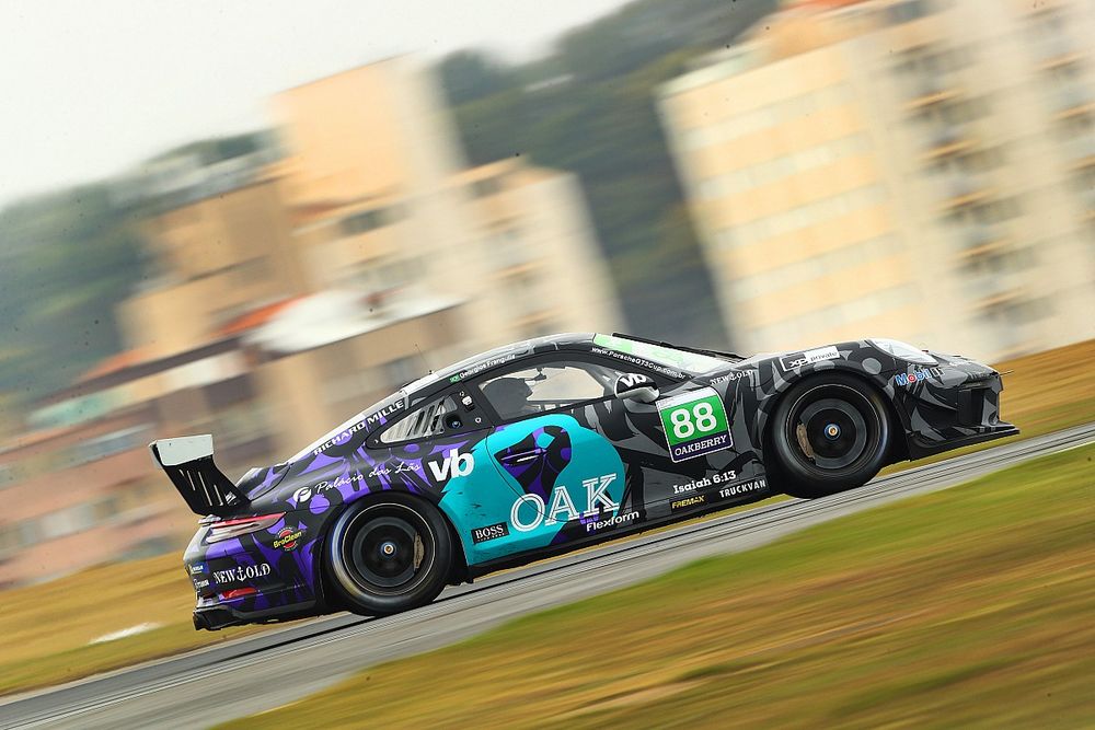 Porsche Cup: Frangulis sai ileso de acidente a quase 200 Km/h em Interlagos