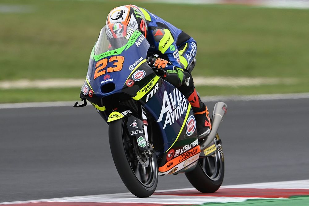 Hasil FP1 Moto3 Amerika: Antonelli Kuasai Trek Basah, Acosta Crash