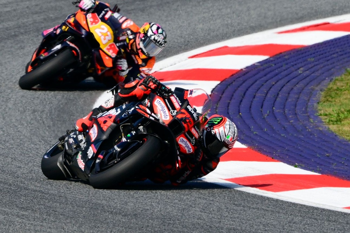 MotoGP Austrian GP: Bezzecchi grabs pole as Marc Marquez crashes