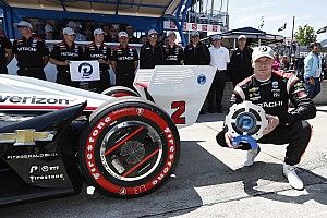 Detroit IndyCar: Newgarden, Rossi on front row for Race 2
